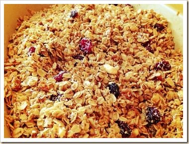 homemade granola