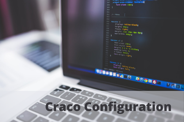 React Craco configuration