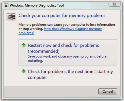 Windows-Memory-Diagnostics Tool