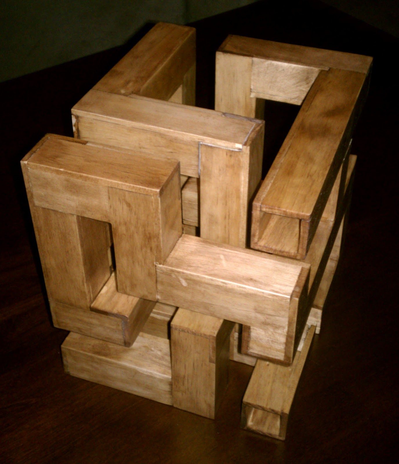 how to make a wooden puzzle box