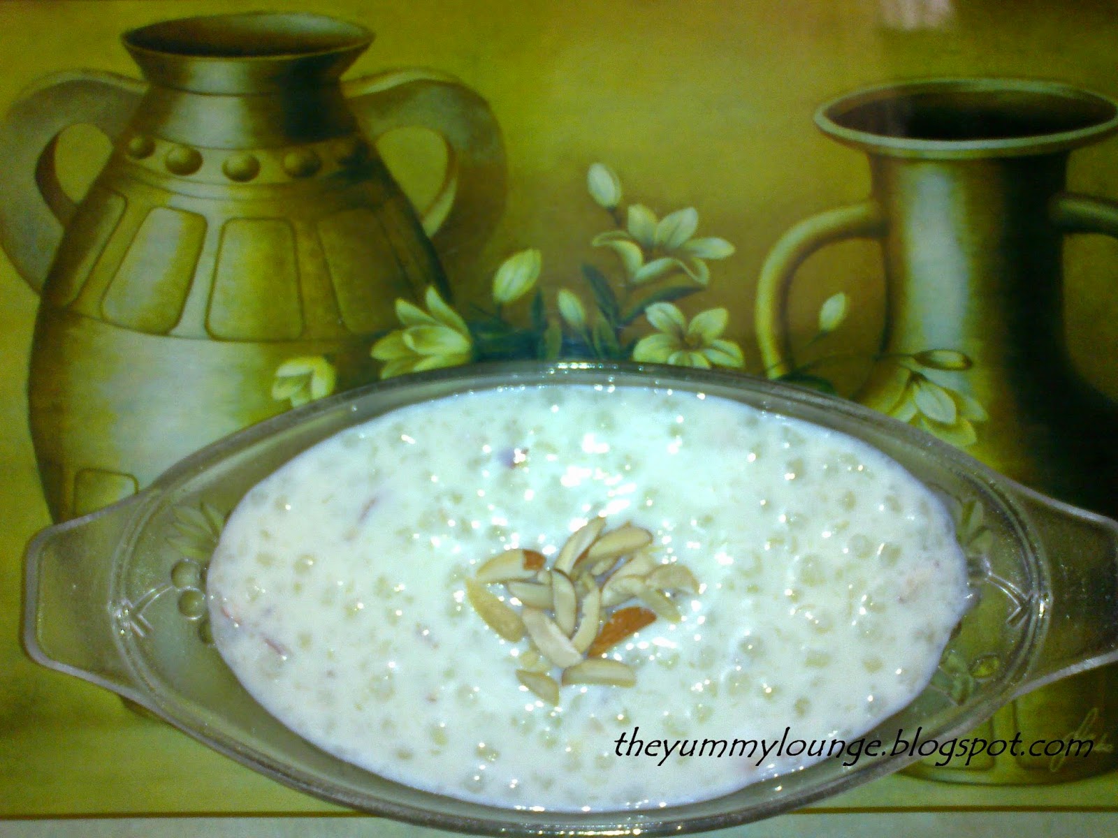 Sabudana Khir Tapioca Pearl Pudding Recipe