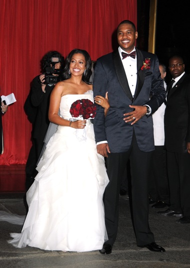 carmelo anthony and lala baby. LaLa Vasquez married her