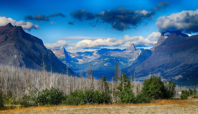 Glacier National Park Montana geology travel field trip tour copyright rocdoctravel.com