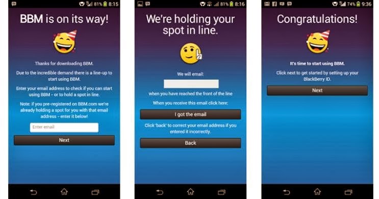 Donload Aplikasi BBM untuk android New release  Themansku 