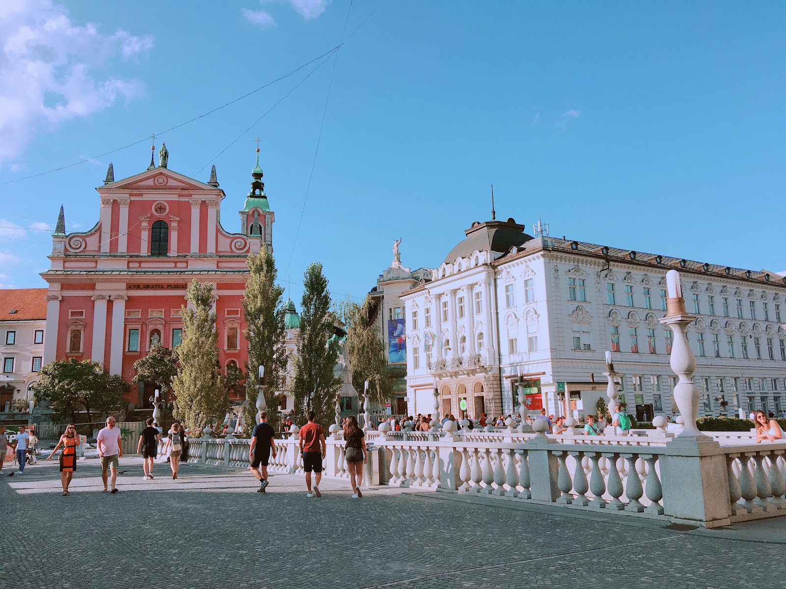 Triple Bridge, Ljubljana city centre