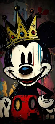 Mickey Mouse King Mobile Wallpaper is a free high resolution image for Smartphone iPhone and mobile phone.