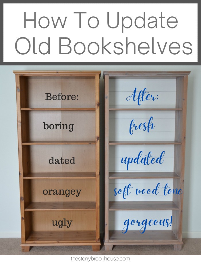 How To Update Old Bookshelves