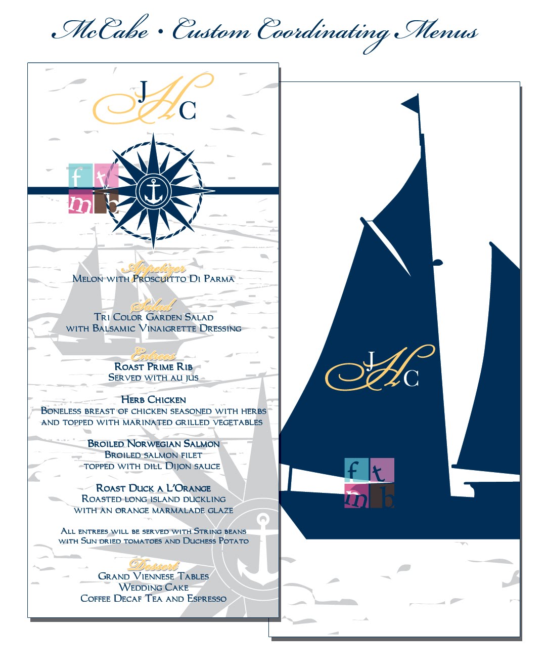 nautical themed wedding