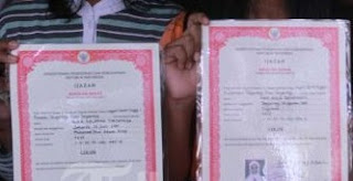 contoh format surat pengajuan permohonan ijazah rusak / hilang