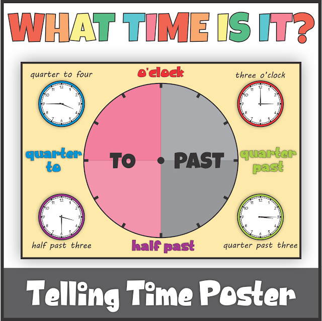 https://www.teacherspayteachers.com/Product/Telling-Time-Poster-4051167