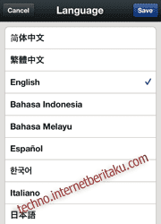 wechat language