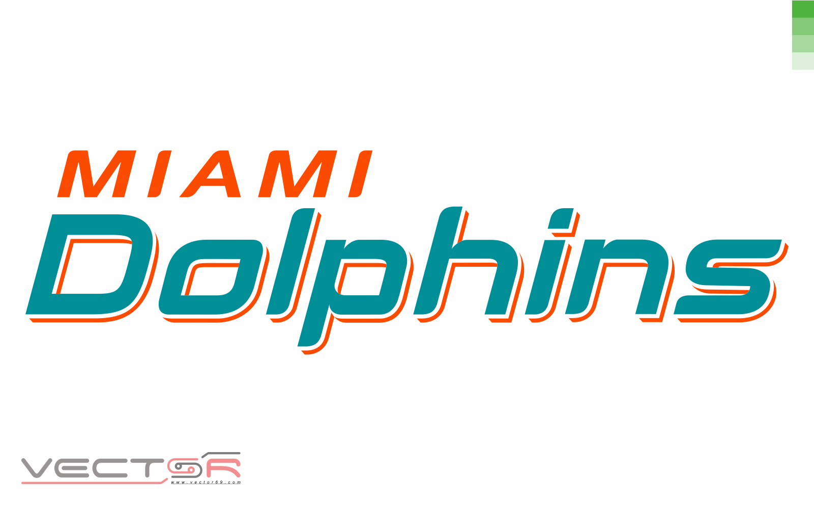 Miami Dolphins Wordmark - Download Vector File CDR (CorelDraw)