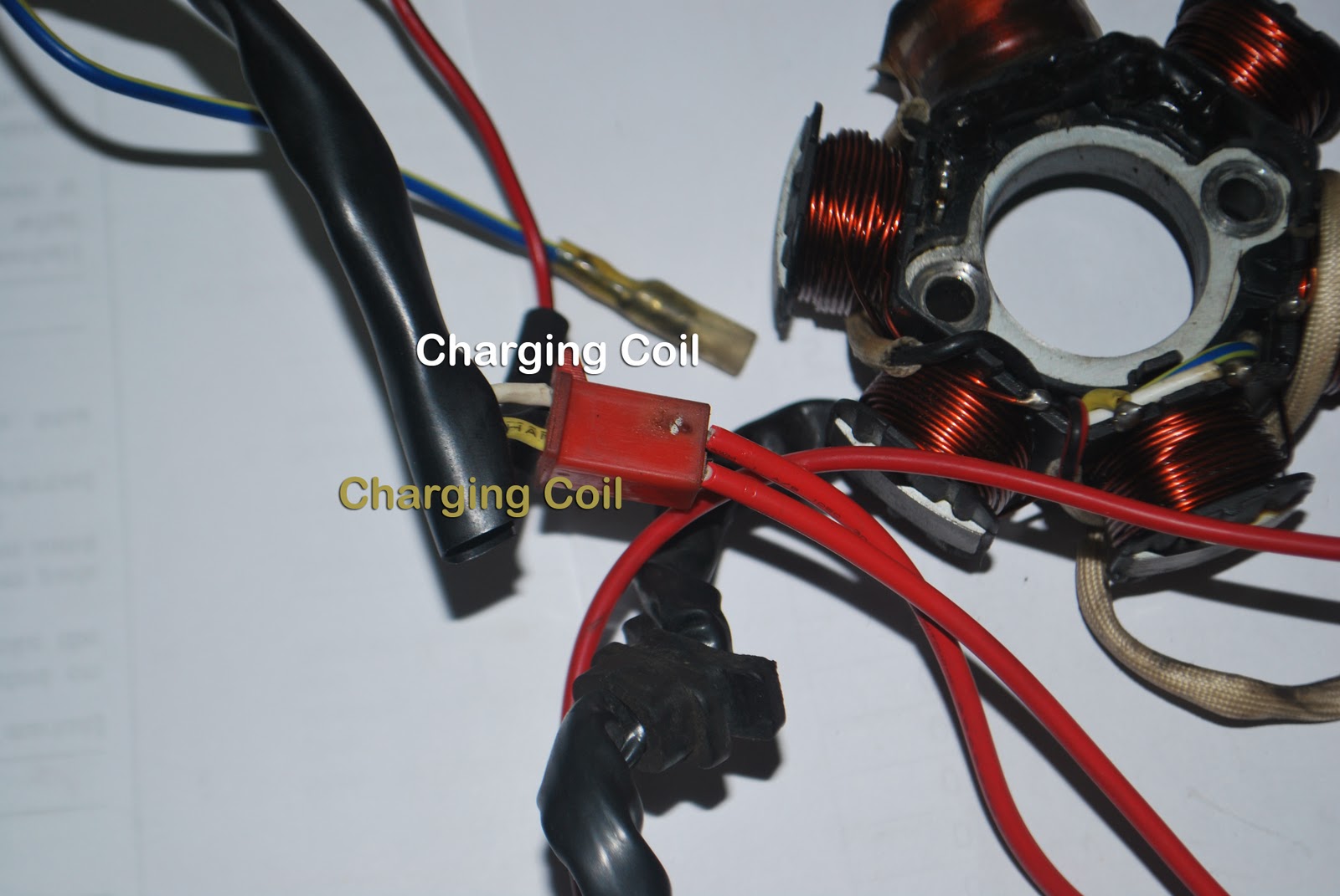 DIY: Fix On Your Own: How to check GY6 Scooter Stator Coil