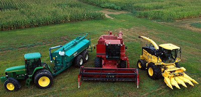 Foto de maquinarias modernas para trabajar en el area de Agricultura 