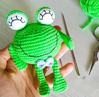 PATRON GRATIS RANA AMIGURUMI 54505