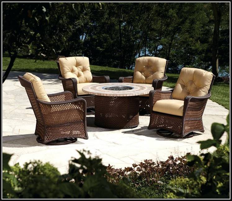 patio conversation sets with fire pit