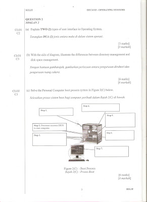 Contoh Soalan Past Year Operating System DEC6103 Sesi 