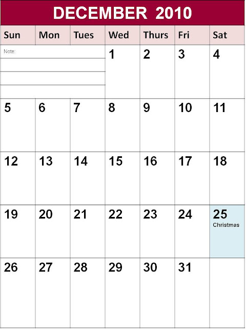 printable yearly calendar 2010. Printable yearly calendar and