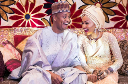 Zahra Buhari & Ahmed Indimi At Their Traditional Wedding