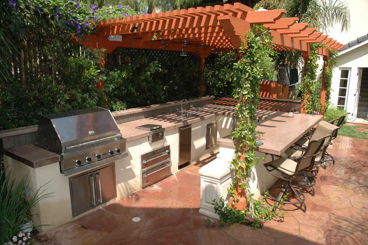 Wonderful Backyard Kitchens and Grills