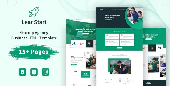 Best Startup Agency Business HTML Template