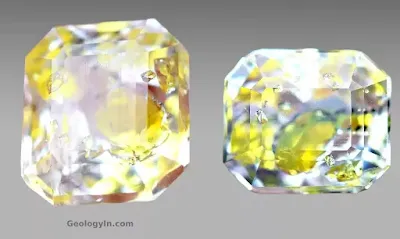 Cut Petroleum Quartz gemstones