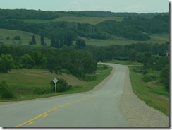 Manitoba Scenery from Yellowhead Hwy between Roblin and Grandview