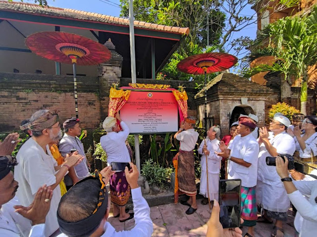    Ida Penglingsir Agung Sukehat Resmikan Kantor PHDI di Puri Agung Karangasem