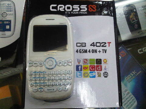 Berapa Harga HP Cross CB 402T  Spesifikasi dan Berapa 