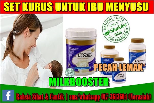 Set Kurus Shaklee Terbaik Untuk Ibu Menyusu  Sihat 