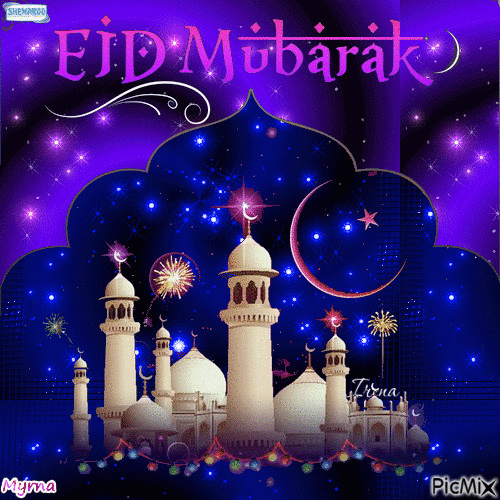 eid mubarak gif hd wallpaper