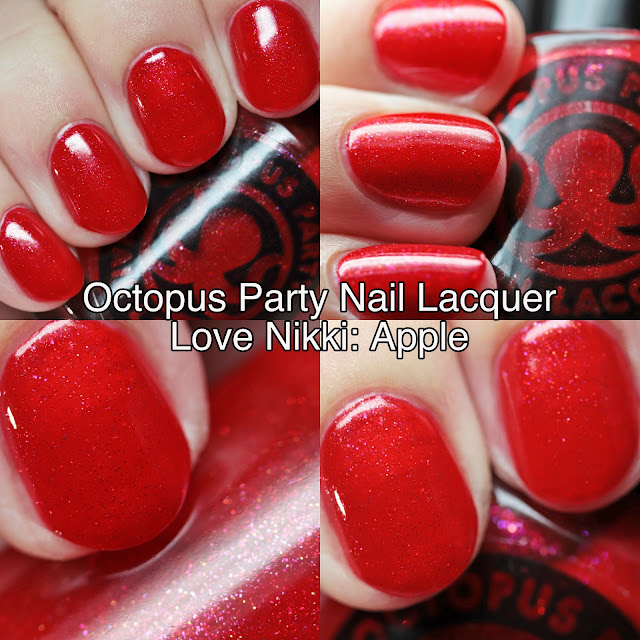 Octopus Party Nail Lacquer Love Nikki: Apple