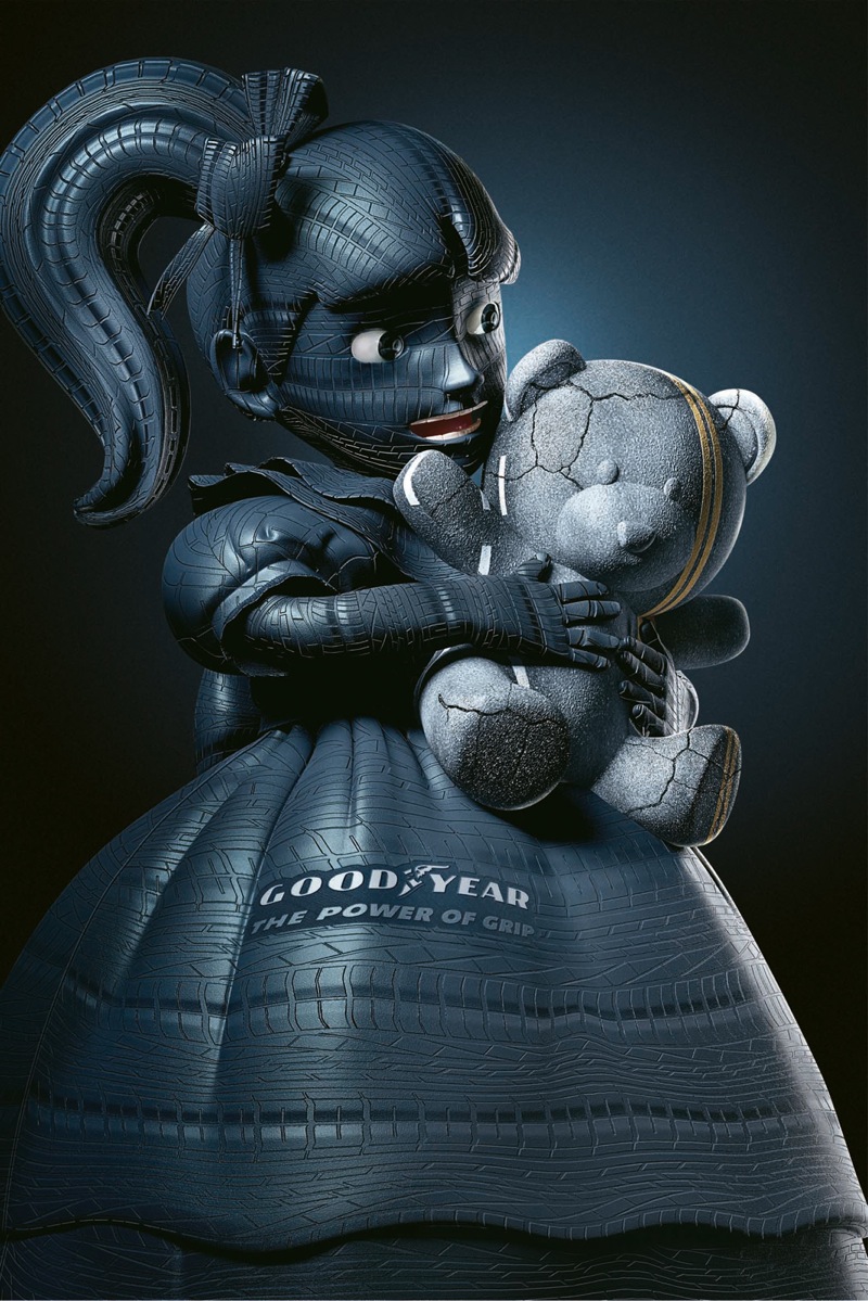 Yr goodyear teddy bear