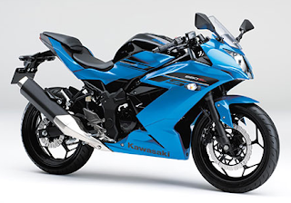 Kawasaki Ninja 250SL Candy Plasma Blue biru