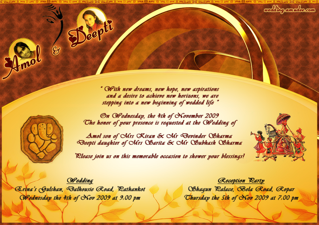 wedding invitation cards