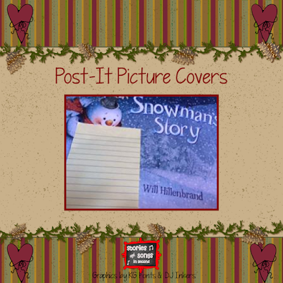 Use wordless picture books to help students compose their own stories about snowmen to make winter writing magic!