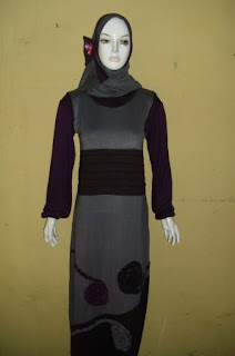 Model Baju Muslim Gamis Kasmir 2012