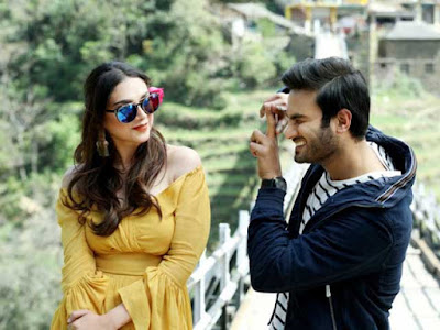 Aditi Rao Hydari with Sudheer Babu in sammohanam