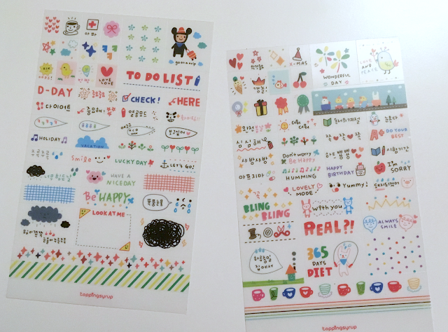 kawaii planner stickers UK