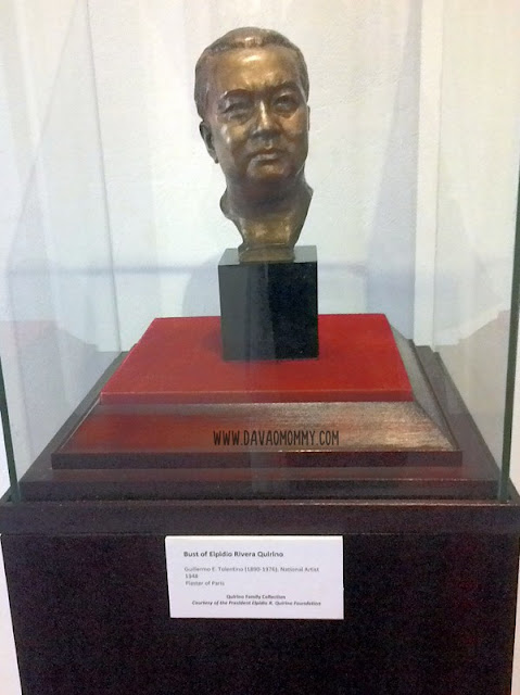 Bust of Elpidio Quirino Gregoria M. Rivera Memorial Library and Museum