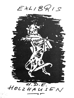 Exlibris für Hans-Dieter Holzhausen von Xago