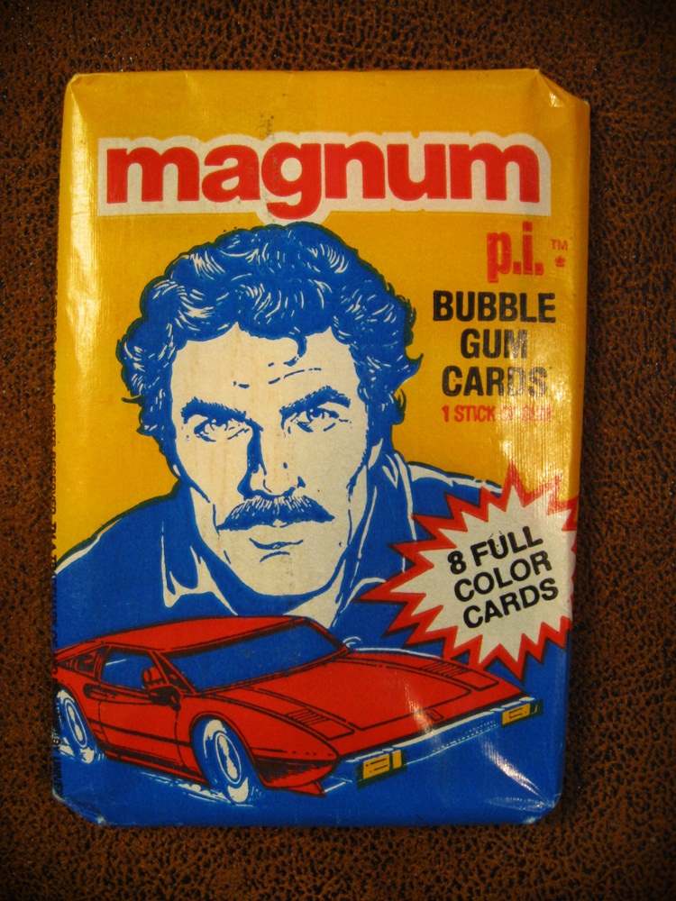 What's there to say about Magnum PI trading cards