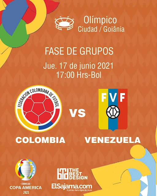 Colombia y Venezuela se enfrentan por la Copa