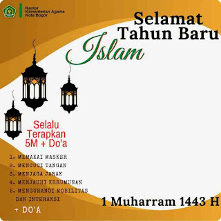 Kumpulan Link Twibbon tahun Baru Islam 1443 Kemenag