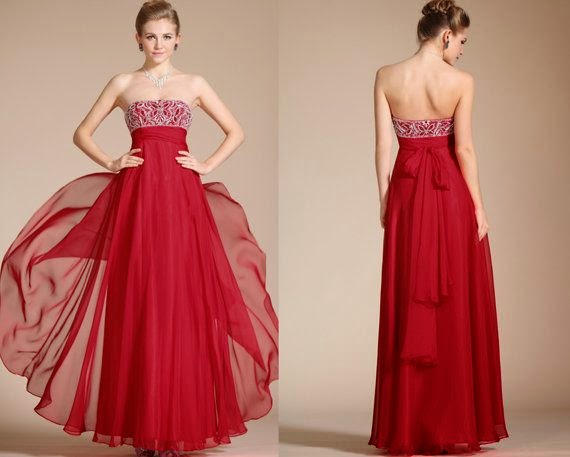 Red Long Dress For Valentine's Day Red Long Dress For Valentine's Day