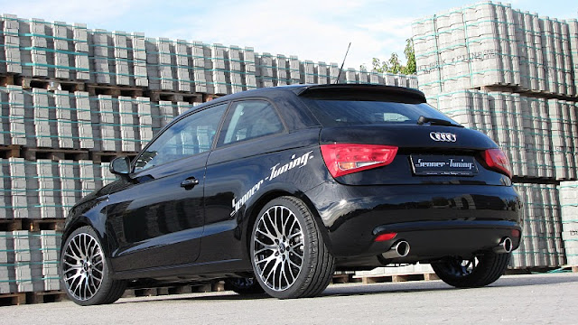 2011 senner audi a1 rear angle view 2011 Senner Audi A1