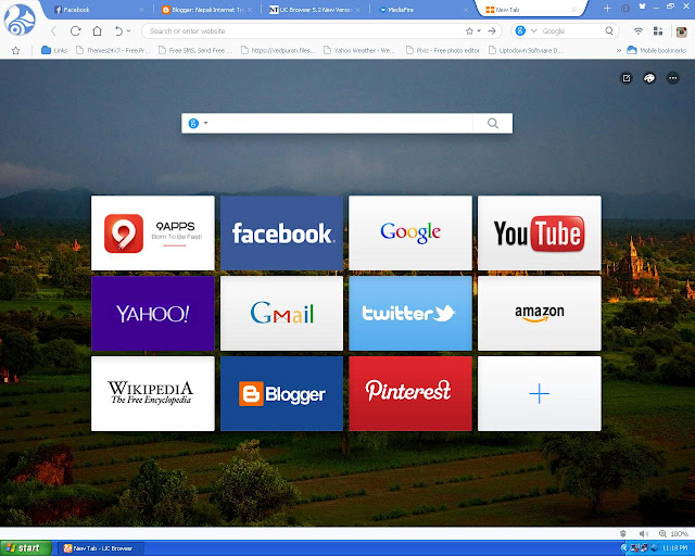 UC Browser 5.2 New Version for windows. | Nepali Internet ...