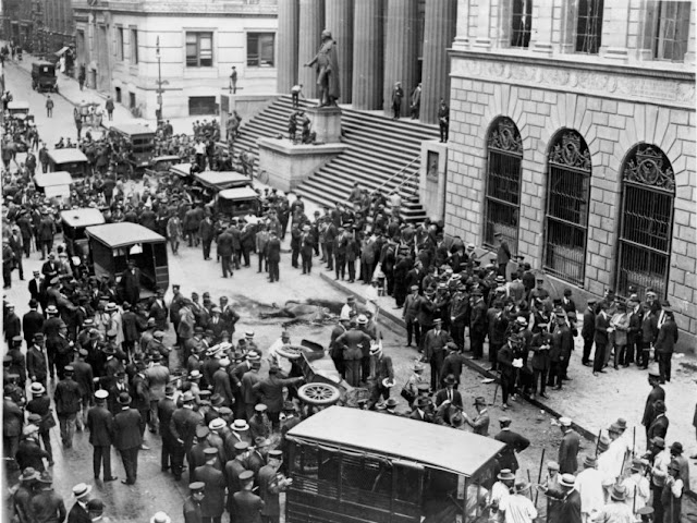 El atentado de Wall Street en 1920