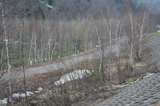 朝里峠 旧道