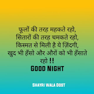 30+ Good Night Shayari in Hindi – गुड नाईट शायरी